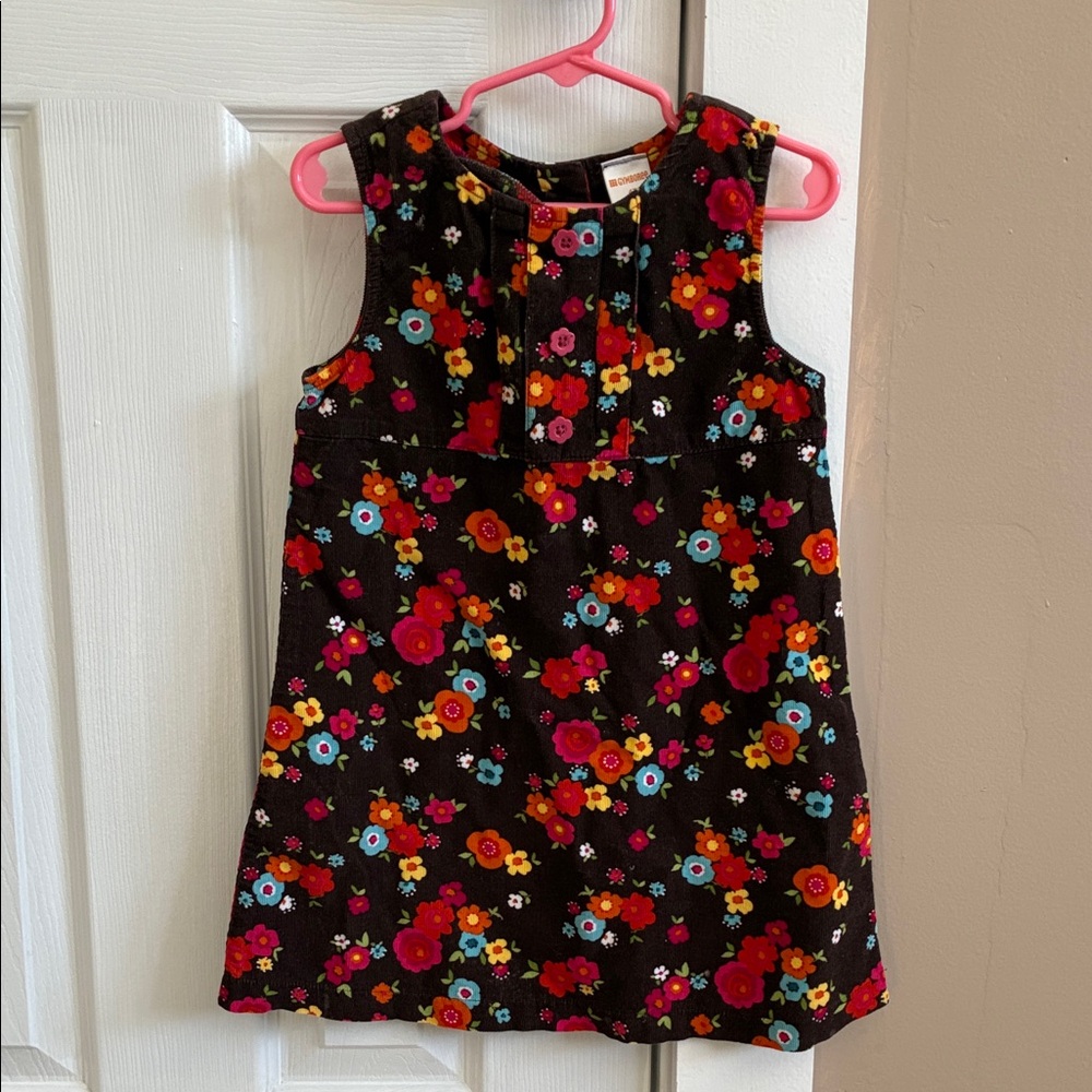 Floral Kids Dress - Multicolor